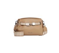 Umhängetasche TAMARIS "Umhängetasche TAS Kirima", Damen, Gr. B/H/T: 22cm x 17cm x 8,5cm 0, beige (sand 420), Polyurethan, Taschen Umhängetasche (60375701-0) sand 420