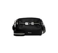 Umhängetasche TAMARIS "Umhängetasche TAS Kirima", Damen, Gr. B/H/T: 22cm x 17cm x 8,5cm 0, schwarz (schwarz 100), Polyurethan, Taschen Umhängetasche (60277918-0) schwarz 100