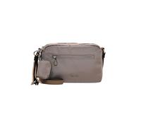 Umhängetasche TAMARIS "Umhängetasche TAS Maggie", Damen, Gr. B/H/T: 27cm x 18cm x 10cm 0, grau (taupe 900), Polyester, Taschen Umhängetasche (17501966-0) taupe 900