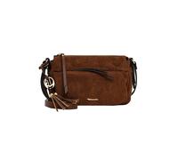 Umhängetasche TAMARIS "Umhängetasche TAS Mareike", Damen, Gr. B/H/T: 23cm x 16cm x 8cm 0, braun (cognac 700), Polyester, Taschen Umhängetasche (81015918-0) cognac 700