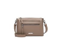 Umhängetasche TAMARIS "Umhängetasche TAS Melissa", Damen, Gr. B/H/T: 25cm x 17cm x 10cm 0, beige (taupe 900), Polyester, Taschen Umhängetasche (77940014-0) taupe 900