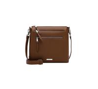 Umhängetasche TAMARIS "Umhängetasche TAS Melissa", Damen, Gr. B/H/T: 27cm x 26cm x 5,5cm 0, braun (cognac 700), Polyester, Taschen Umhängetasche (43917725-0) cognac 700