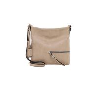 Umhängetasche TAMARIS "Umhängetasche TAS Nele", Damen, Gr. B/H/T: 30cm x 28cm x 6cm 0, beige (taupe 900), Polyurethan, Taschen Umhängetasche (71144749-0) taupe 900