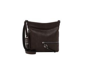 Umhängetasche TAMARIS "Umhängetasche TAS Nele", Damen, Gr. B/H/T: 30cm x 28cm x 6cm 0, braun (braun 200), Polyester, Taschen Umhängetasche (70735452-0) braun 200