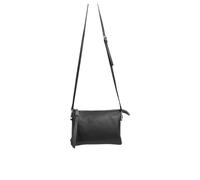 abro Adria Umhängetasche Leder 24 cm black-nickel