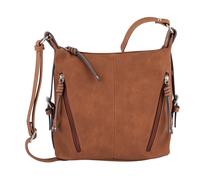 TOM TAILOR - Caia Umhängetasche im Materialmix braun OneSize