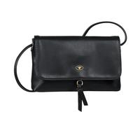 TOM TAILOR Luna Damen Überschlagtasche Umhängetasche Klein Schwarz
