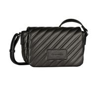 Umhängetasche TOM TAILOR "Mirela", Damen, Gr. B/H/T: 27cm x 16,5cm x 10,5cm, schwarz, Polyurethan, Taschen, weich wattiert und elegant in trendigen Formaten (93761306-0) schwarz