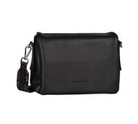Umhängetasche TOM TAILOR "Orla", Damen, Gr. B/H/T: 22cm x 16cm x 6,5cm, schwarz, Lederimitat, clean, gepflegt, geprägtes Muster, unifarben, Taschen Umhängetasche, Damen Schultertasche, mit perfekt pas