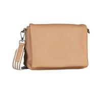 TOM TAILOR Orla Stripe Damen Überschlagtasche Umhängetasche Klein Camel Braun