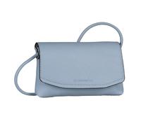 Umhängetasche TOM TAILOR "Rissa", Damen, Gr. B/H/T: 21cm x 13,5cm x 3cm, mid blau, Lederimitat, clean, gepflegt, unifarben, Taschen Umhängetasche, Damen Schultertasche, Handtasche, auch als Clutch tra