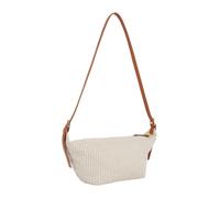 Umhängetasche TOMMY HILFIGER "TH PREMIUM BEACH LE SLING BAG", Damen, Gr. B/H/T: 34cm x 14cm x 13cm, beige (natur, gestreift), Baumwolle, Textil, Taschen Umhängetasche, Frühlingsmode, Damen Mini Bag, S