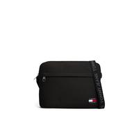 Umhängetasche TOMMY JEANS "TJM ESS DAILY COMPUTER BAG", Herren, Gr. B/H/T: 33cm x 24cm x 6cm, schwarz, Textil, Taschen Umhängetasche, Men Schultertasche, Businesstasche, Logoschriftzug am Umhängerieme