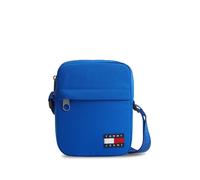 Umhängetasche TOMMY JEANS "TJM ESS DAILY REPORTER", Damen, Gr. B/H/T: 16cm x 20cm x 6cm, hellblau, Textil, Taschen Umhängetasche, Men Schultertasche, Freizeitasche mit Tommy Jeans Flaggen-Aufnäher (63