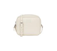 Umhängetasche TOMMY JEANS "TJW ESS MUST CAMERA BAG", Damen, Gr. B/H/T: 18cm x 14cm x 7cm, beige (creme), Lederimitat, Taschen Umhängetasche, Damen Mini Bag, Kulturtasche, Schultertasche mit Tommy Flag