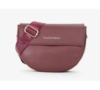 Umhängetasche VALENTINO BAGS "BIGS", Damen, Gr. B/H/T: 24,5cm x 19cm x 8cm, prugna, Lederimitat, Taschen Umhängetasche, Handtasche Damen Schultertasche mit goldfarbenen Details (54428227-0) prugna