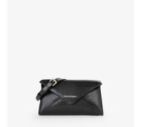 Umhängetasche VALENTINO BAGS "EMERA", Damen, Gr. B/H/T: 27,5cm x 16cm x 2,5cm, nero, Lederimitat, Taschen Umhängetasche, Clutch, Brief, Handtasche mit Zierketten Umhängeriemen (93342112-0) nero