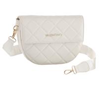 Umhängetasche VALENTINO BAGS "FLAP BAG BIGS", Damen, Gr. B/H/T: 24,5cm x 19cm x 8cm, weiß (bianco), Polyurethan, Taschen Umhängetasche, Schultertasche Handtasche Damen (97378164-0) bianco