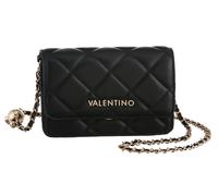 Umhängetasche VALENTINO BAGS "FLAP BAG OCARINA", Damen, Gr. B/H/T: 19cm x 11,5cm x 5cm, schwarz (nero), Lederimitat, Taschen Umhängetasche, Schultertasche Handtasche Damen Mini Bag (44952158-0) nero