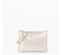 Umhängetasche VALENTINO BAGS "POCHETTE GERANIUM", Damen, Gr. B/H/T: 26cm x 19,5cm x 2,5cm, oro chiaro, Polyurethan, Taschen Umhängetasche, Schultertasche Mini Bag Handtasche Damen (31903217-0)