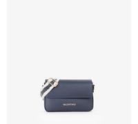 Valentino Schultertasche Umhängetasche Zero Re Pattina Flap Bag Blu Notte dunkelblau