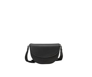 Umhängetasche "VIKI", Damen, Gr. B/H/T: 19cm x 13cm x 5cm, schwarz, Polyester, MARC O'POLO ACCESSORIES, unifarben, Taschen Umhängetasche, Crossbody Bag, breiter Schultergurt mit Logo-Schriftzüge (9589