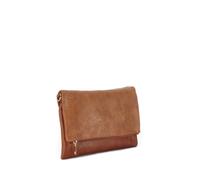 Umhängetasche VIVANCE "Clutch, Abendtasche, Minibag, Schultertasche, Crossbody Bag", Damen, Gr. B/H/T: 30cm x 19cm, braun (camel), Lederimitat, unifarben, Taschen Umhängetasche, Handtasche Damen zum U