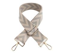 Umhängetaschengurt Damen-Taschenriemen, Tragegurt, breiter Schultergurt, Umhängegurt, Ersatzgurt, Zubehör, Taschenteile, verstellbarer Riemen(Gris)