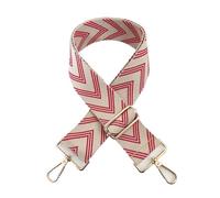 Umhängetaschengurt Damen-Taschenriemen, Tragegurt, breiter Schultergurt, Umhängegurt, Ersatzgurt, Zubehör, Taschenteile, verstellbarer Riemen(Red)