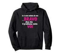 Umorismo Italiano Würfel Che Il Problema Siete VOI Tipografico Pullover Hoodie