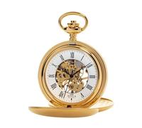 UMR RUHLA 6653 Taschenuhr Handaufzug Skelettiert mit Kette