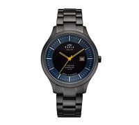 UMR RUHLA Herren-Armbanduhr 95953M, Solar, Titan, Datumsanzeige, 10 bar