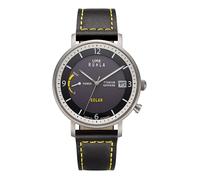Ruhla Herren Analog Solar Uhr mit Leder Armband RSO94102