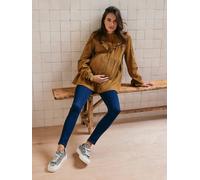 Umstands-Jeans Skinny-Fit, Bundweite verstellbar BASIC dunkelblau Gr. 38 von Vertbaudet