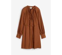 Umstands- und Stillblusenkleid aus fließender Viskose 44
