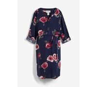 Umstands- und Stillblusenkleid aus fließender Viskose 48