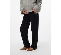 Mamalicious Lif Straight High Waist Pants Schwarz S Damen,Mädchen