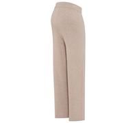 Umstandshose NEUN MONATE "Strickhose für Schwangerschaft und Stillzeit", Damen, Gr. 44/46, N-Gr, beige (beige meliert), Feinstrick, Obermaterial: 50% Viskose, 28% Polyester, 22% Polyamid, unifarben, B