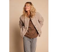 Umstandsjacke mit Teddyfleece Mama-Tochter-Capsule, Futter mit Leo-Print ENVIE DE FRAISE taupe Gr. L