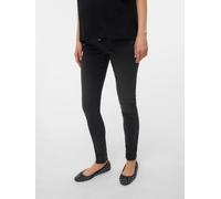 Umstandsjeans MAMALICIOUS "MLMILA SLIM DG JEANS NOOS", Damen, Gr. M (38), N-Gr, blau (dunkelgrau denim), Denim/Jeans, Obermaterial: 69% Baumwolle, 25% Polyester, 3% Elasthan, 3% Viskose, unifarben, sl