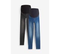 Umstandsjeggings mit Baumwolle (2er Pack), Skinny 38