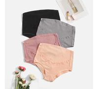 Umstandsmode 4er Pack Kontrast Spitzenunterwäsche für Mütter