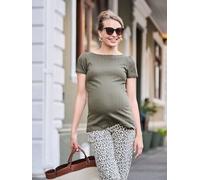 Umstandsshirt mit Rückenausschnitt ENVIE DE FRAISE khaki Gr. 32/34