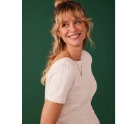 Umstandsshirt mit Rückenausschnitt ENVIE DE FRAISE wollweiß Gr. 40/42