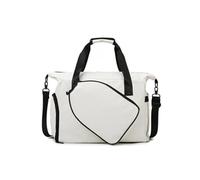 Umwandelbare Umhängetasche, separates Schuhfach und nasse und trockene Aufbewahrung, Schultertaschen für aktiven Lebensstil, atmungsaktive Reisetasche mit Schuhaufbewahrung, beige, Mass Beauty