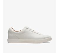 Clarks Originals Sneaker Un Costa Lace Herren Weißes Leder Größe 42,5 EU