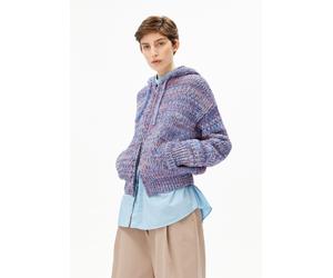 UN-WASTED STRICKHOODIE | Bio-Woll-Mix - mehrfarbig (S)