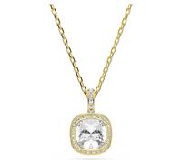 Una Angelic Anhänger, Kissenschliff, Weiß, 18K goldbeschichtet OS