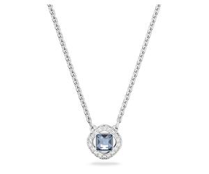 Una Angelic Halskette, Verschiedene Schliffe, Blau, Rhodiniert OS