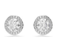 Swarovski Ohrringe - Constella Round cut Pavé Rhodium plated - Gr. unisize - in Silber - für Damen